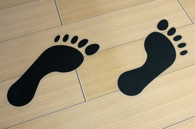 Sticker 3D Foot